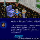 The Sims Livin' Large Comic Strip - The Crystal Ball