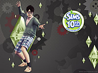 The Sims 10e Verjaardag wallpapers (Desktop)