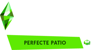 De Sims 4: Perfecte Patio Accessoires logo