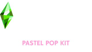 De Sims 4: Pastel Pop Kit logo