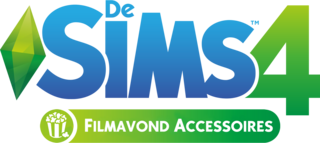 De Sims 4: Filmavond Accessoires logo