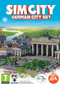 SimCity German City Set box art packshot