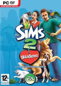 De Sims 2: Huisdieren box art packshot