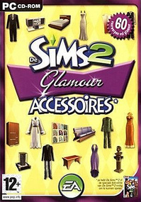 De Sims 2: Glamour Accessoires box art packshot