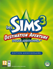 The Sims 3: World Adventures Commemorative Edition packshot box art