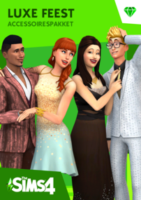 De Sims 4: Luxe Feestaccessoires packshot cover box art