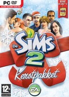 De Sims 2: Kerstpakket (2006) box art packshot