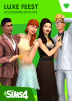 De Sims 4: Luxe Feestaccessoires packshot cover box art