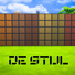 De Stijl Wooden Wall Panels Blocks (Full) #7