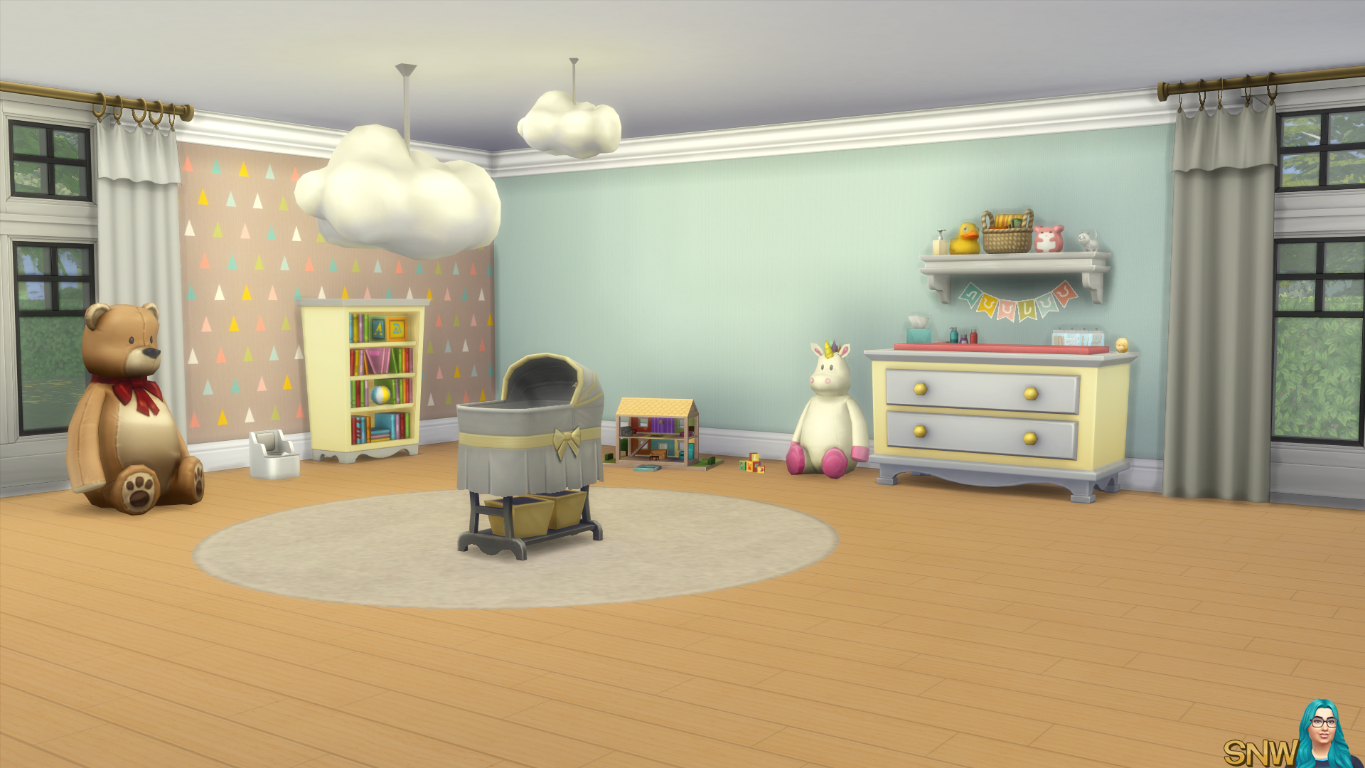 Nursery Walls Set #1 - Basics + Triangles