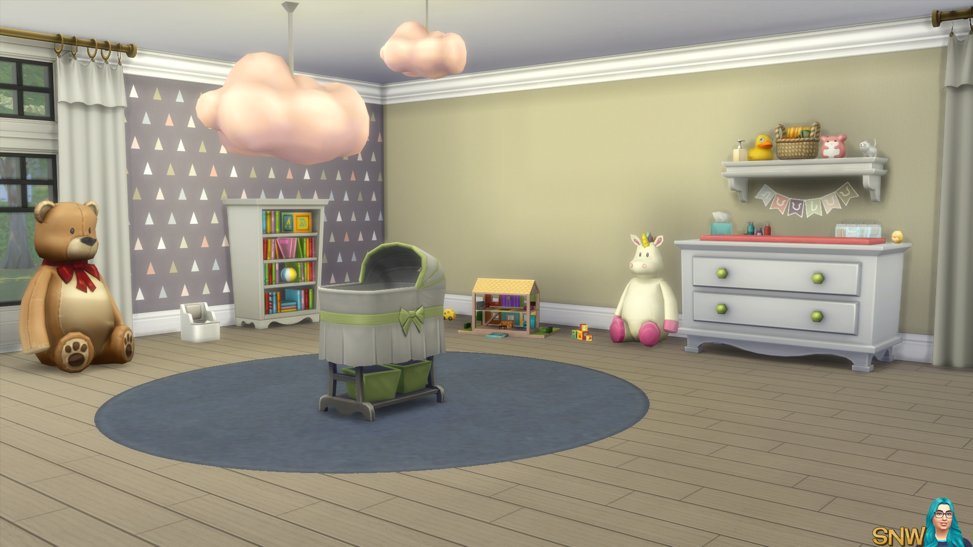 Nursery Walls Set #2 - Basics + Triangles