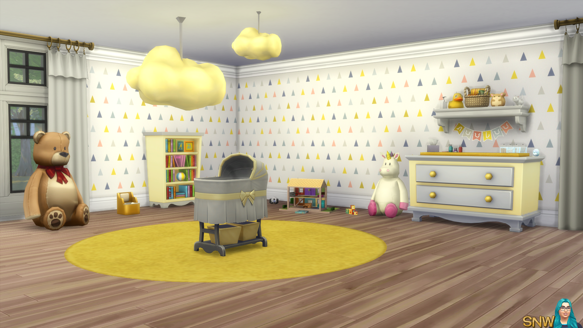 Nursery Walls Set #9 - Basics + Triangles