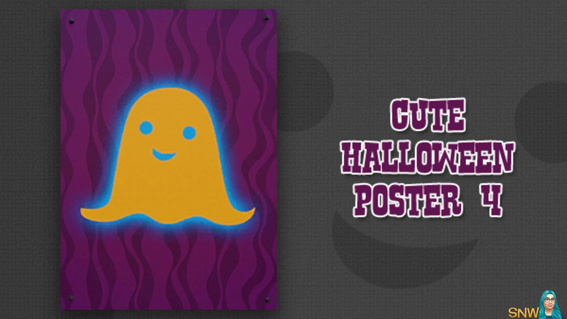 Cute Halloween poster #4 (Another spooky)