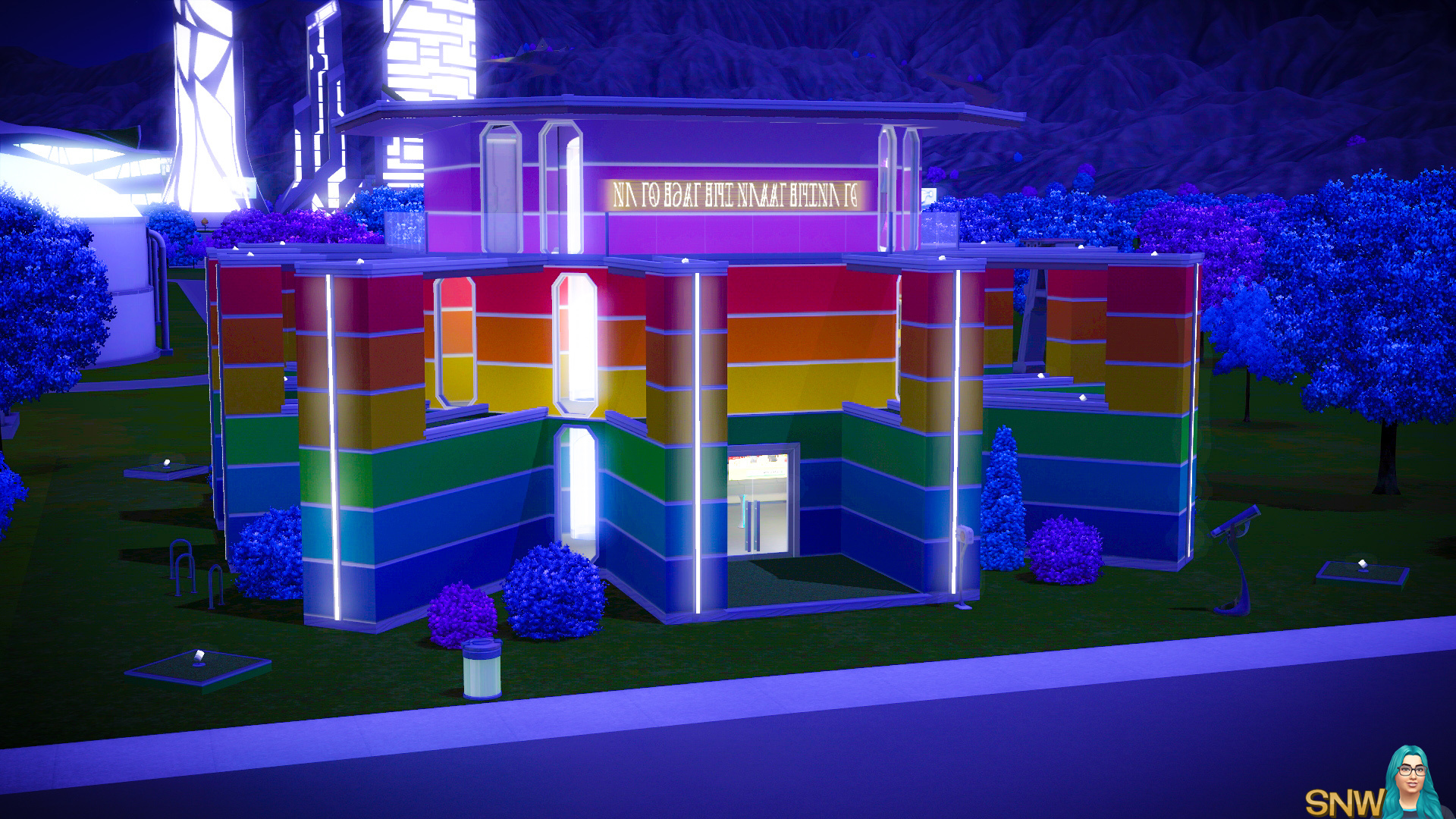 The Rainbow House