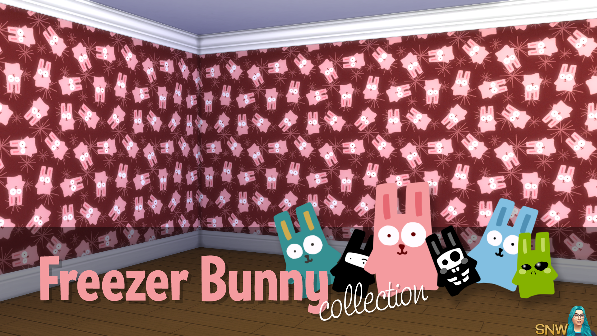 Freezer Bunny Collection: Big Bunnies/Starburst Wallpapers