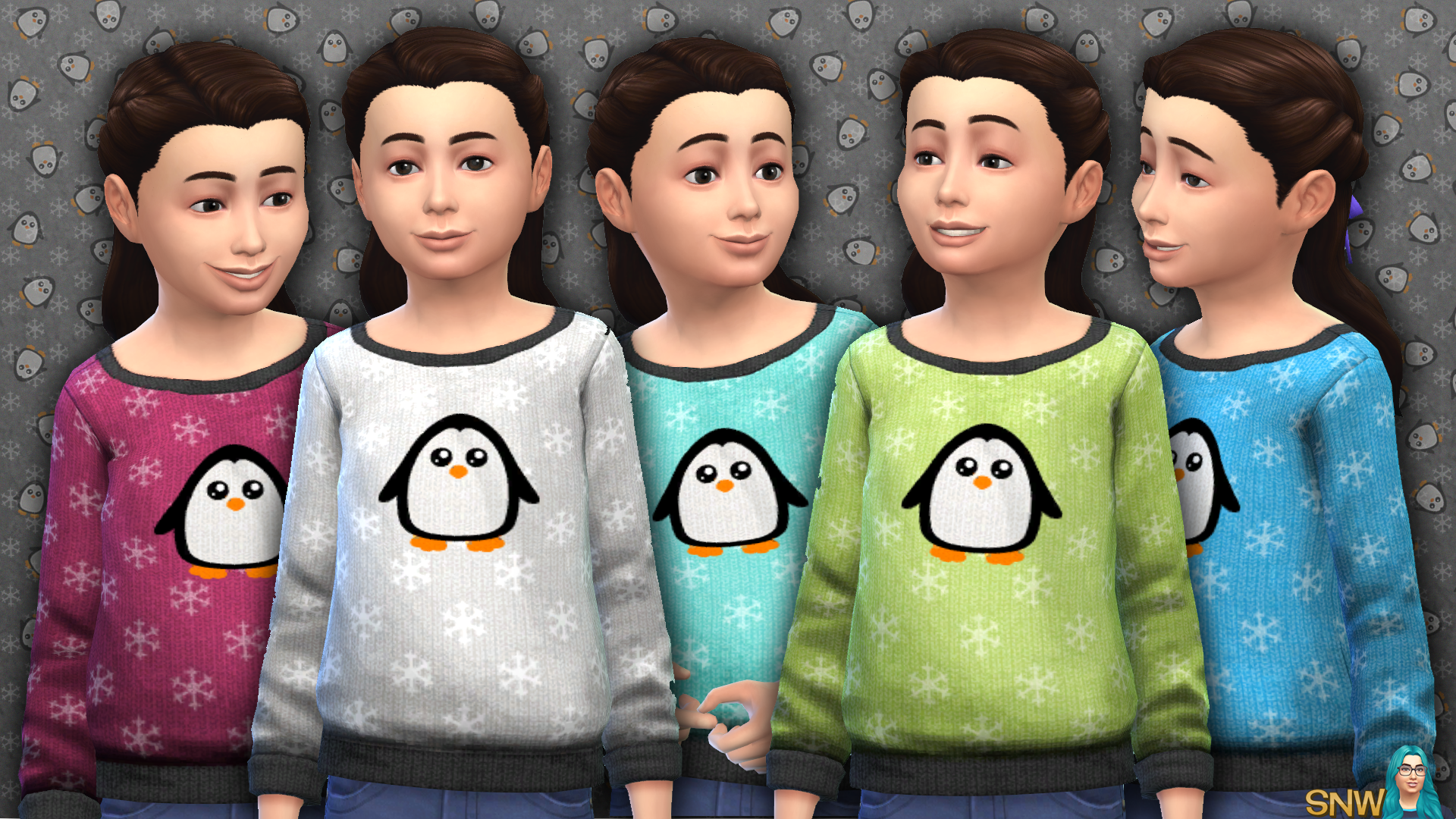 Children&#039;s Penguin Sweater