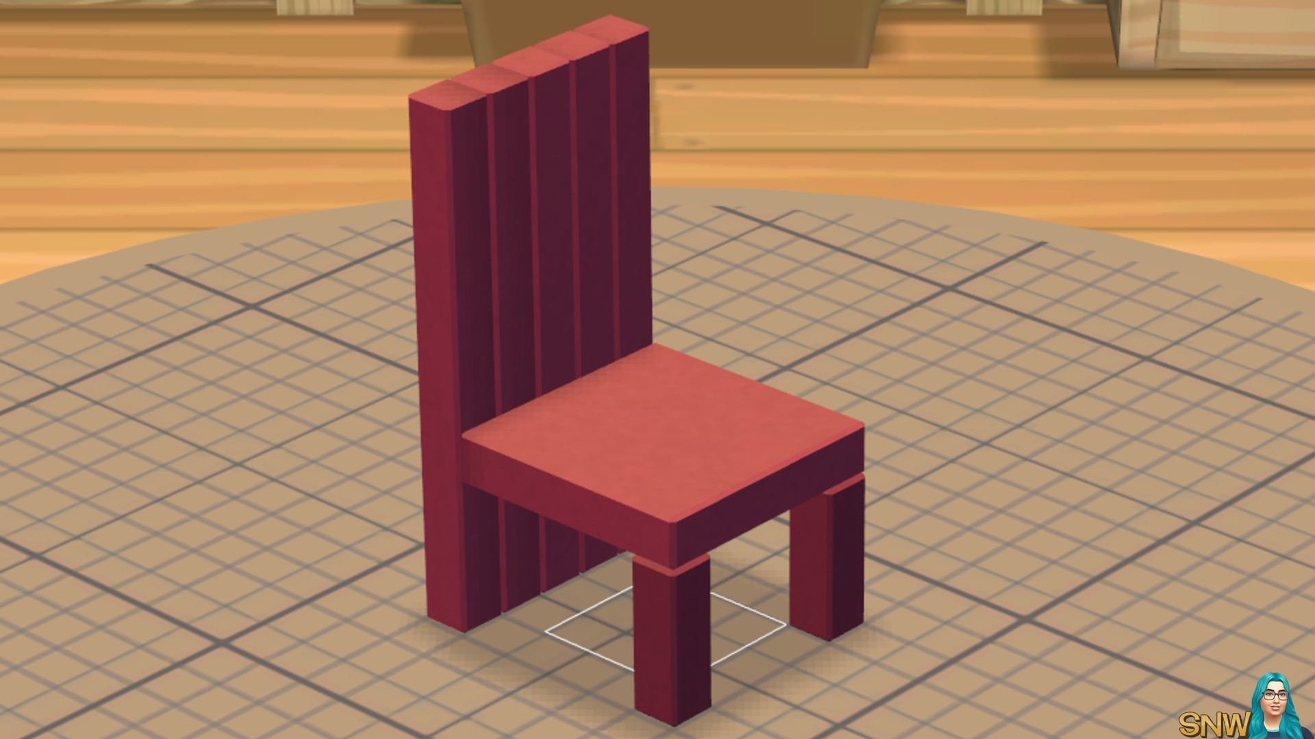 Red Designer Chair