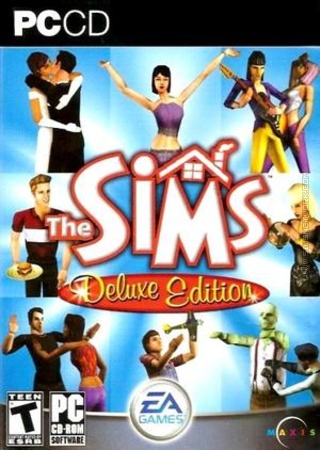The Sims: Deluxe Edition box art packshot US