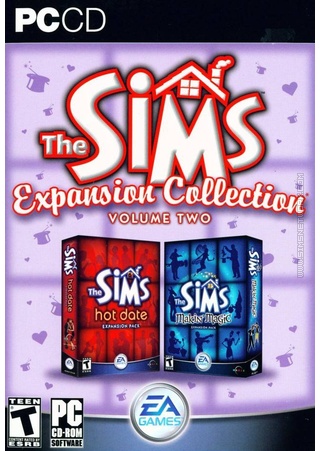 The Sims: Expansion Collection, volume two box art packshot