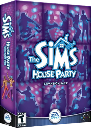 The Sims: House Party box art packshot