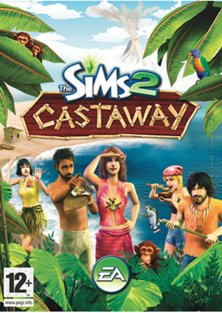 The Sims 2 Castaway for mobile phones box art packshot