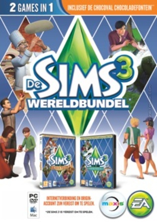 De Sims 3: Wereldbundel packshot box art