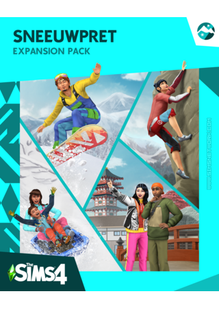 De Sims 4: Sneeuwpret packshot cover box art