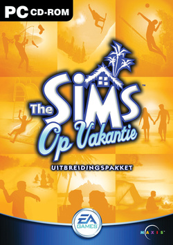 The Sims: Op Vakantie box art packshot