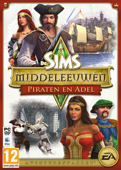 De Sims Middeleeuwen: Praten & Adel box art packshot