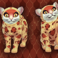 The Sims 4: Cats & Dogs - Happy Simming! Junior the Cute Leopard Cub (Kitten) wallpaper
