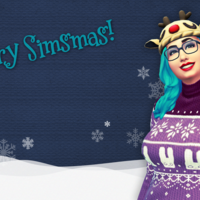 Merry Simsmas 2015 Christmas wallpaper