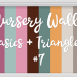 Nursery Walls Set #7 - Basics + Triangles