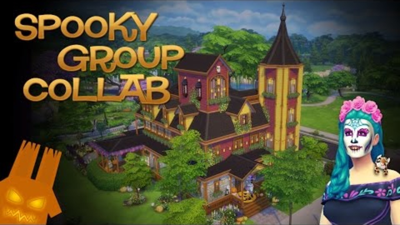 🎃 Spooky Group Collab: Spooky & Cute Victorian Speedbuild 🎃